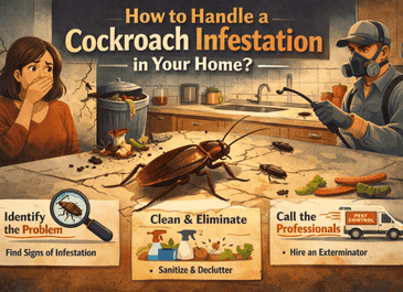 How to Handle a Cockroach Infestation